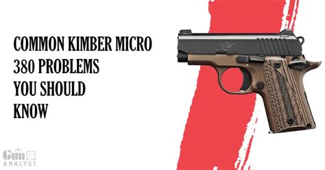 Kimber micro 380 problems. Kimber Micro 380 Stats and Details. Caliber: .380 ACP. Height: 4 inches. Weight: 13.4 ounces (with empty magazine) Frame Width: 1.08 inches. Frame Material: Stainless Steel with Satin Silver finish. Barrel Length: 2.75 inches. Barrel Material: Stainless Steel. Sights: Low profile 3-dot, Radius 3.9 inches. 