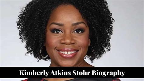 Kimberly atkins stohr wiki. Kimberly is an experienced news and opinion journalist and former litigation attorney… · Location: Washington DC-Baltimore Area. 500+ connections on LinkedIn. View Kimberly Atkins Stohr’s ... 