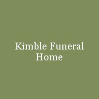 Kimble funeral home obituaries.  View Obituary Search Results for Kimble...
