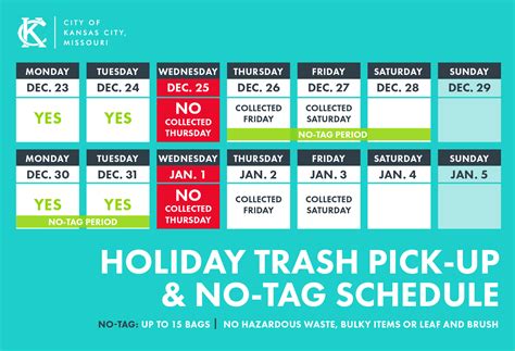 Kimble holiday schedule near me. Trash Pick Up Holiday Schedule 2024 Kimble Companies offers our holiday schedule for waste removal so you know how holidays will affect your pick up. Memorial Day Monday, May 27, 2024 No trash or recycling service on this day. Monday - Friday service will be delayed by one day. Independence Day Thursday, July 4, 2024 