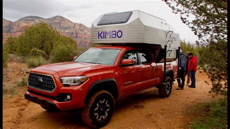 Kimbo camper tacoma. That sounds like the ideal setup, to be honest. As much as I love my Tacoma, campers do pair better with bigger trucks IMO. I've only done ~1,500 miles with Tacoma/Kimbo, so I can't speak to it too much yet, aside from highways not being the most fun since it drives best at around 60 mph. With that said I'll drive the Tacoma/Kimbo … 