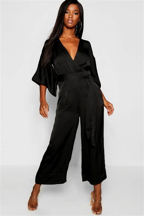 Kimono jumpsuits boohoo UK