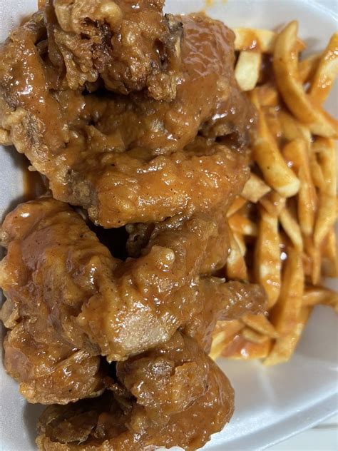 Kims wings cleveland. Stacker compiled a list of the highest-rated barbecue restaurants in Cleveland using data from Yelp. ... Kim's Wings - Rating: 3.5/5 (60 reviews) - Price level: $ - Address: 14909 Saint Clair Ave Cleveland, OH 44110 - Categories: Barbecue, Chicken Wings - Read more on Yelp #9. B & M Barbeque 
