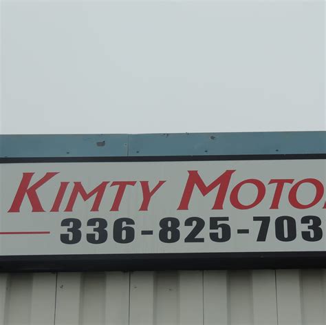 Kimty motors. Kimty Motors LLC. 1903 E Bessemer Ave Greensboro, NC 27405 (336) 825-7031 . Get Directions 