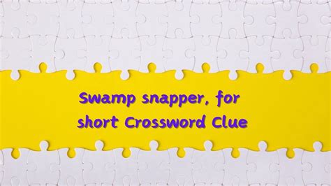 Kin of swamps - 1 answer Crossword Clues