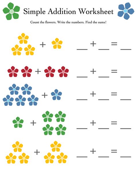 Kindergarten Math Worksheets Printerfriendly