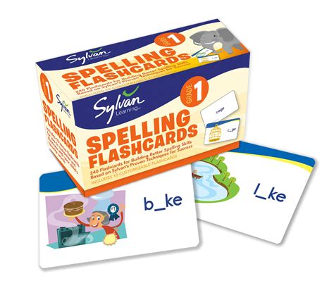 Read Kindergarten Spelling Flashcards 240 Flashcards For Building Better Spelling Skills Based On Sylvans Proven Techniques For Success By Sylvan Learning