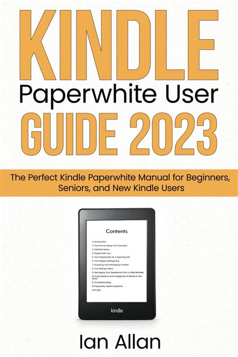 Kindle Users Guide Paperwhite