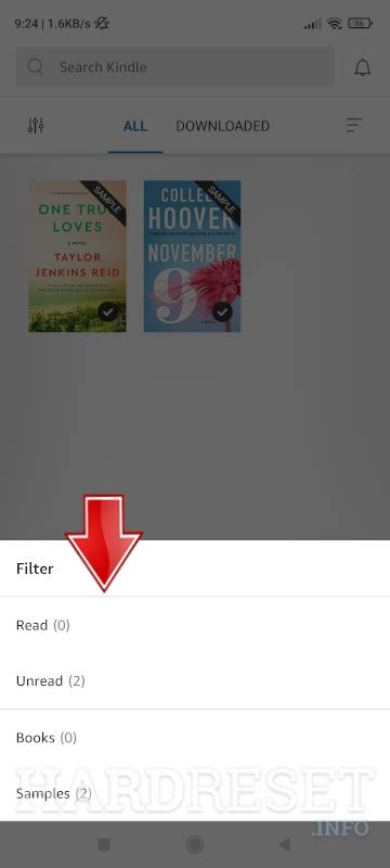 Kindle sort by folders.  Go the Kindle drive and select "documents.  The...