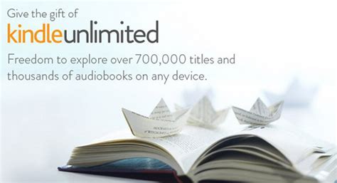Kindle unlimited gift. With Kindle Unlimited, customers can read as much as they want, with access to millions of ebooks, thousands of audiobooks, and selected magazine subscriptions. ... The most charming and uplifting novel for 2024 and the perfect gift for book lovers! by Evie Woods | … 