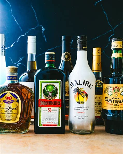 Kinds of liquor. The National Institute on Alcoholism and Alcohol Abuse provides extensive information on the different types of alcohol, which they separate into categories, including beer, malt liquor, table wine, fortified wine, liqueur, brandy, and distilled spirits. A standard drink in the US is 14 grams or .6 ounces of pure-grade alcohol. 