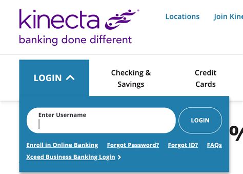 Kinecta federal credit union login. All about our members. Kinecta is all about convenience, support and community. Kinecta membership includes such benefits as lower loan and credit card rates, higher deposit rates, shared access to over 5,800 shared credit unions and over 85,000+ fee-free ATMs 1 nationwide. ATMs are connected to the Allpoint and CO-OP networks and are often ... 