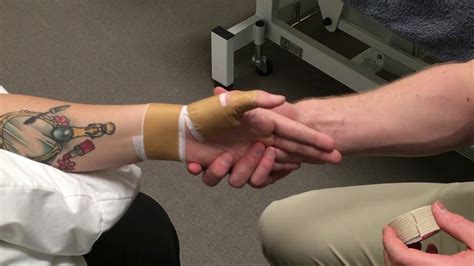 Kinesio tape thumb hyperextension. .  ...