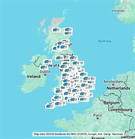 Kinesis Stockists - Google My Maps