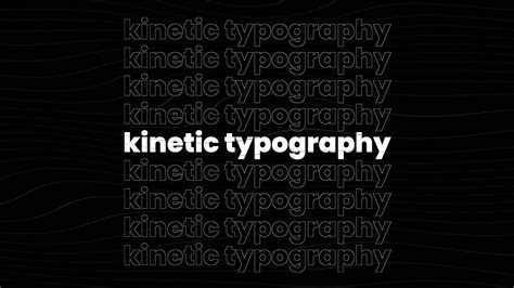 Kinetic Type Template