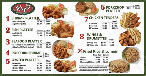 King's seafood express menu. Things To Know About King's seafood express menu. 