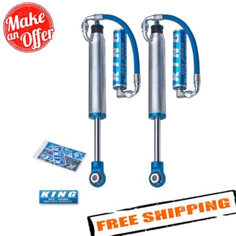 King 25001-125-ext Shocks Remote Res. Shocks for 03-14 Toyota Fj ...