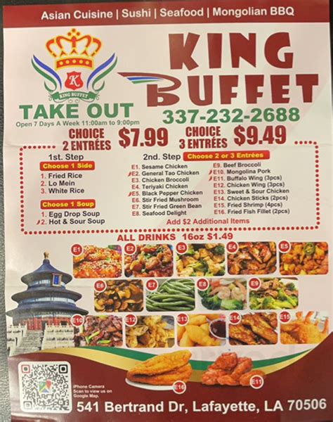 King Buffet Prices