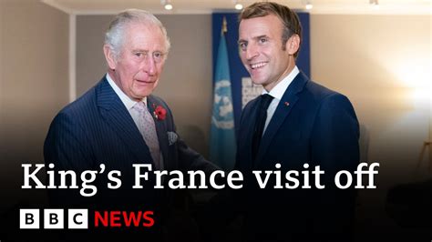 King Charles's visit to France postponed after pension protests