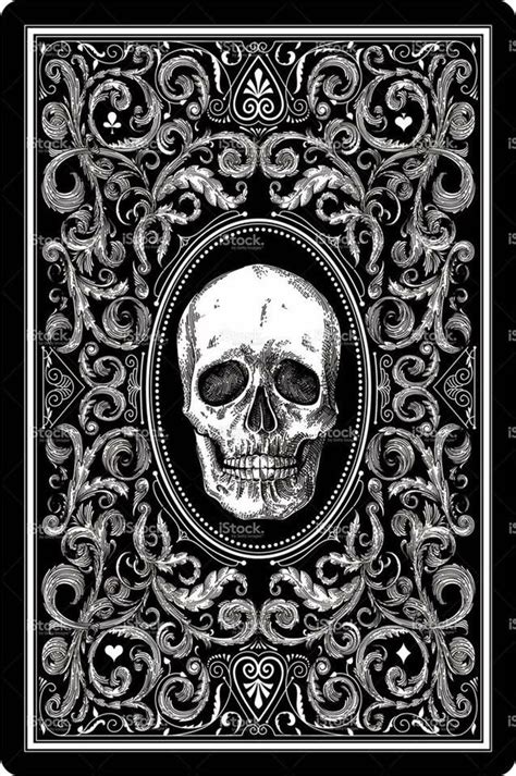 King Playing Card Gothic Skull Poker Women