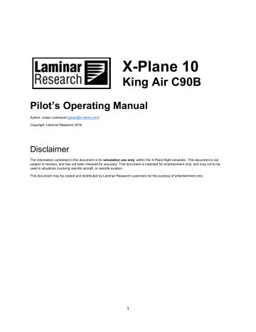 King air c90b pilot operating manual. - Guide de la recherche d'emploi et du curriculum vitae..