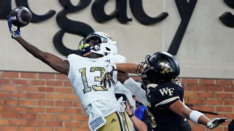 King and defense help Georgia Tech beat Wake Forest 30-16 for 1st ACC win