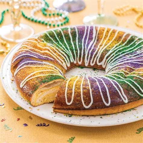 King cake wegmans. Pinch and attach the ends of the roll together. Place the king cake on a parchment lined sheet pan for 1.5 to 2 hours, in a warm place, and cover it with a dishtowel. Preheat over to 350F. When ... 