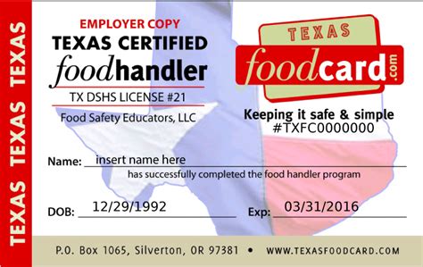 In-Person Food Worker Card Class. Classes are offered every Thursday at our Moses Lake Office: 1038 W Ivy, Suite 1. 9:00 am – English Class. 10:00 am – Spanish Class. Picture ID is required. The cost is $10.00 cash/credit/debit (fee for use of debit or credit card).. 