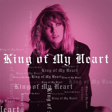 King of my heart lyrics taylor swift. Nov 7, 2017 · Taylor Swift - King Of My Heart lyrics. [Verse 1] I’m perfectly fine, I live on my own I made up my mind, I’m better off bein’ alone We met a few weeks ago Now you try on callin’ me Baby, like tryin’ on clothes [Pre-Chorus] So prove to me I’m your American Queen And you move to me like I’m a Motown beat And we rule the kingdom ... 