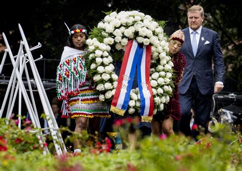 King of the Netherlands apologizes for country’s role in slavery on 150th anniversary of abolition