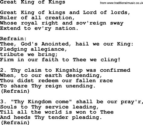 King of the kings lyrics. Things To Know About King of the kings lyrics. 