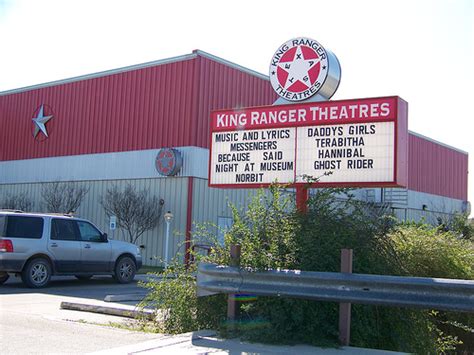 1373 E. Walnut Street. Seguin, TX 78155. Message: 830-379-4884 more » Add Theater to Favorites. formerly the King Ranger Theatre. It became the Hometown Cinemas - King Ranger 9 in 2019? Later known as the Hometown Cinemas - Seguin. Showtimes on Wednesday, April 24, 2024. Sort By: Name. Release Date. The Marquee Search Hometown Cinemas.