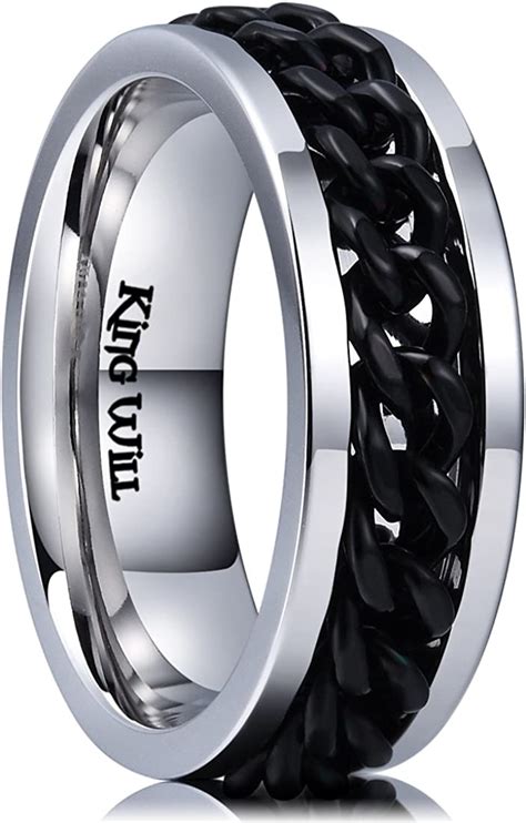 King will rings. 7mm 8mm One Ring for Men Lord Rings Magic Power Rings Silver Titanium Rings Wedding Band for Men Women Comfort Fit Sipnner Ring High Polished. Options: 23 sizes. 1,371. $1899. Typical: $19.99. Join Prime to buy this item at $17.09. FREE delivery Thu, Feb 1 on $35 of items shipped by Amazon. +8 colors/patterns. 