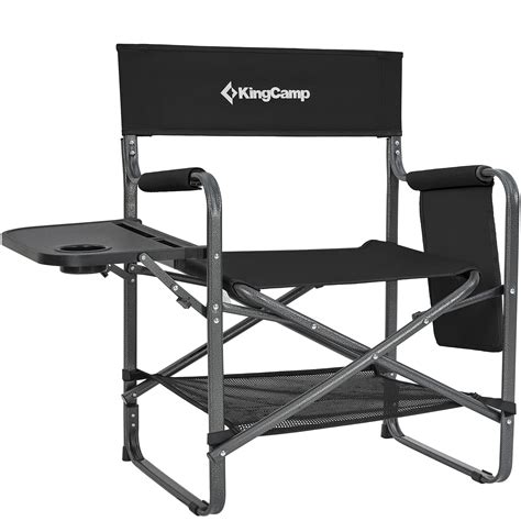 KingCamp Heavy Duty Camping Directors Chairs Supports …