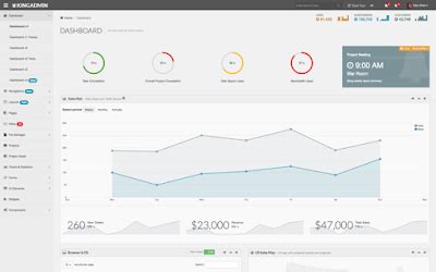 Kingadmin Bootstrap Responsive Admin Dashboard Template Designerslib Com