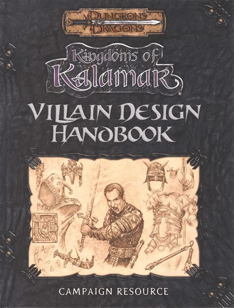 Kingdoms of kalamar villain design handbook dungeons dragons. - Coats manual tire changer for sale.