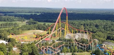Kings Dominion was great today! rollercoasters