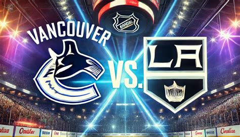 Kings Vs. Canucks