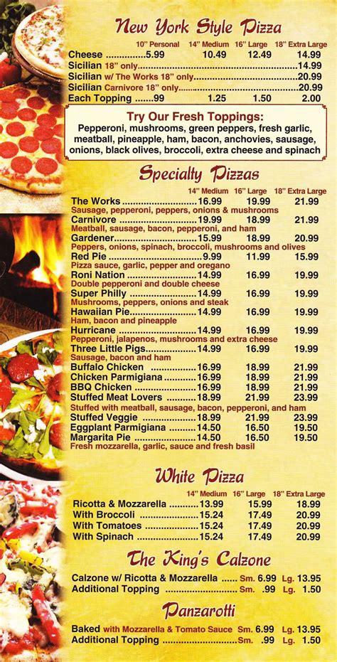 Kings pizza ladson sc. Pizza Take Out Restaurants. Website. (843) 718-3149. View all 12 Locations. 9616 78 Unit 1. Ladson, SC 29456. CLOSED NOW. From Business: Little Caesars Pizza is the largest carry-out pizza chain internationally. Visit our Website store locator for special coupon offers. 