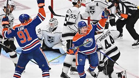 Kings vs oilers. Game summary of the Edmonton Oilers vs. Los Angeles Kings NHL game, final score 5-4, from April 29, 2023 on ESPN. 