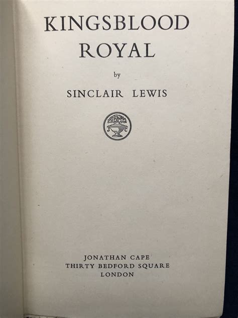 Full Download Kingsblood Royal By Sinclair Lewis