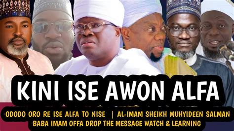 Kini oro ise.  Gb&oacute;l&oacute;h&ugrave;n Olopo Oro-Ise-: Eyi ni gbolohun ti o maa n ni j...