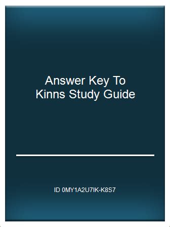 Kinns scheduling appointments study guide answer key. - Iso 9001 free downloadable quality manuals.