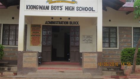 Kiongwani Boys High School Contacts, Location, And 2024-2024 …