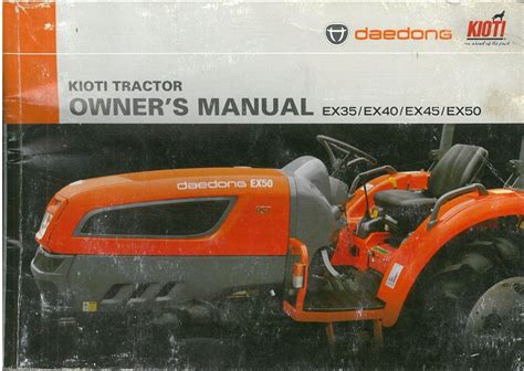 Kioti daedong ex35 ex40 ex45 ex50 tractor service repair manual instant. - Hisun 350atv 2 service repair manual download.