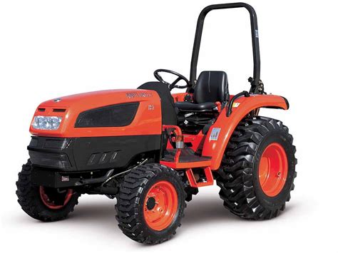 These KIOTI tractors utilize an ergonomic design for seating and include adjustable seatbelts for a perfect fit, every time. You'll also find climate-controlled interior cabs, headlights, safety lights, and hydrostatic power steering. You'll definitely stay comfortable during your hours of work with one of these KIOTI RX tractors!. 