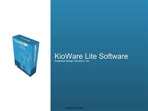 Kioware lite. KioWare Lite requires a License Code to function beyond the 500 hour demo period. There are two ways to acquire a License Code. First, you need to run the KioWare Configuration Tool and go to the Licensing tab where a System Code will be displayed. Then, you can license KioWare Lite over the Internet. 