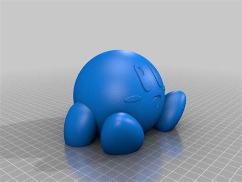 Kirby - Easy to Print by ChaosCoreTech - Thingiverse