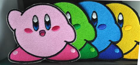 Kirby - Iron-on patch eBay