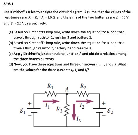 Kirchhoff Loop Rule -- from Eric Weisstein